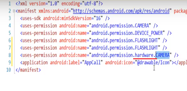 ملف اعدادات تطبيق اندرويد - Android Manifest file ملف اعدادات تطبيق اندرويد - Android Manifest file