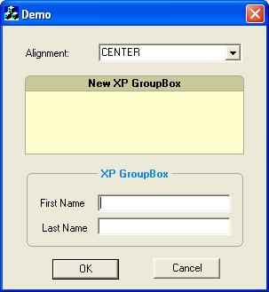 تطبيقات سطح المكتب - مربع تنظيم الادوات بالشاشة Groupbox-pannel windows app
