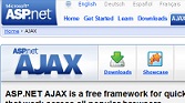 تقنية الاجاكس Ajax tools in asp.net