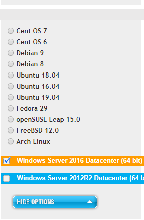 شراء سيرفر ويندوز خاص بمواصفات عالية جدا بسعر متوسط Windows VPS server