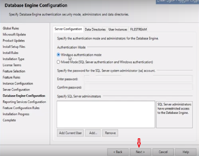 خطوات تنصيب سيكول سيرفر الاصدار الكامل خطوة بخطوة How to Install Sql server advanced-full Step By Step