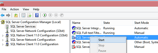 A network-related or instance-specific error occurred while establishing a connection to SQL Server.