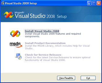 الفيجوال ستوديو visual studio 2008